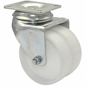 WAGNER® design yourself Apparate-Doppel-Lenkrolle ECO RO 1277 weiß