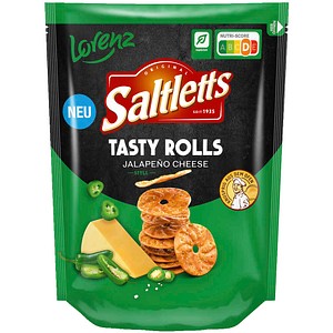 Saltletts Tasty Rolls Jalapeno & Cheese Style Chips 130,0 g