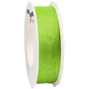 PRÄSENT Geschenkband Four Seasons seidenmatt grasgrün 25,0 mm x 25,0 m