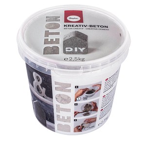 Rayher Kreativ-Beton  2,5 kg grau
