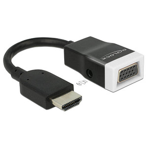 DeLOCK 65587  HDMI/3,5 mm Klinke, VGA Adapter