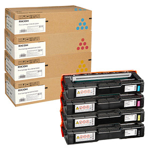 RICOH M C250H  schwarz, cyan, magenta, gelb Toner, 4er-Set
