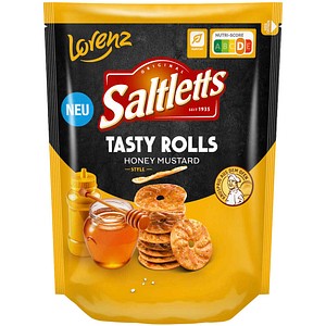 Saltletts Tasty Rolls Honey & Mustard Style Chips 130,0 g