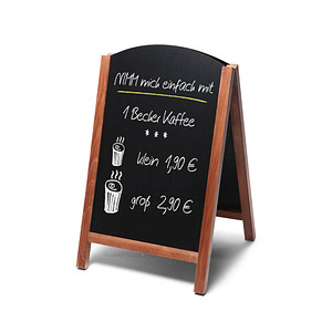 Showdown® Displays Kundenstopper Natura braun 55,0 x 85,0 cm, 1 St.