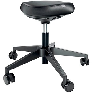 LEITZ Sitz- & Stehhocker Ergo Active mit Rollen 65780095 schwarz, 1 St.