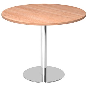 HAMMERBACHER Bistrotisch nussbaum 100,0 x 100,0 x 74,0 cm