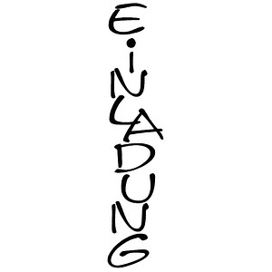 Rayher Motivstempel Einladung 9,0 x 3,0 cm, 1 St.