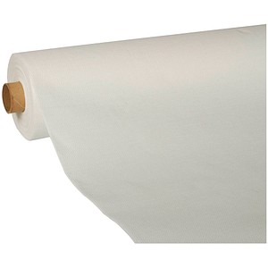 PAPSTAR Tischdecke ROYAL Collection 86962 weiß 118,0 cm x 25,0 m, 1 Rolle