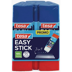 2 + 1 GRATIS: tesa EASY STICK Klebestifte 25,0 g, 2 St. + GRATIS 1 St.