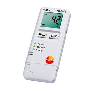 testo 184 H1 Feuchte- & Temperatur-Datenlogger weiß, 1 St.
