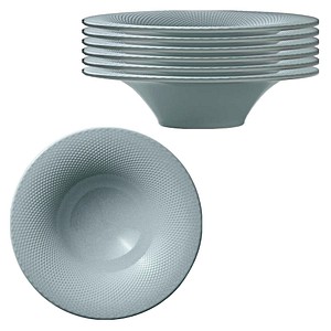 HEART & SOUL Teller PINE coup Relief Sky blau Ø 27,0 cm, 6 St.