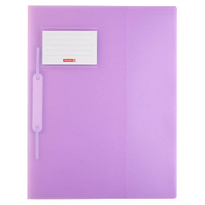 BRUNNEN Schnellhefter FACT!pp Kunststoff violett pastell transluzent DIN A4, 1 St.