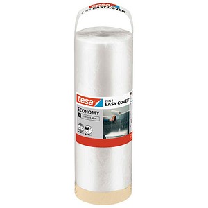 tesa EASY COVER® ECONOMY L Abdeckfolie transparent 140,0 cm x 33,0 m 1 Rolle