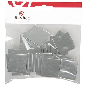 Rayher Mosaiksteine Spiegel Spiegelmosaik selbstklebend, 1 Pack