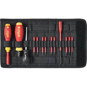 Wiha Drehmoment-Schraubendreher TorqueVario®-S electric gemischt 40674 14-tlg.