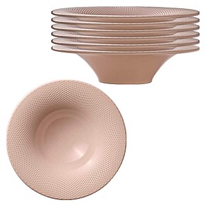 HEART & SOUL Teller PINE coup Relief blush rosa Ø 27,0 cm, 6 St.