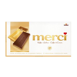 merci® Kaffee-Sahne Schokolade 4 St./100,0 g, 1 St.