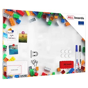 ALLboards Magnettafel 90,0 x 60,0 cm Bausteine