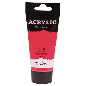 Rayher Acrylic Acrylfarben echtrot 75,0 ml, 1 St.