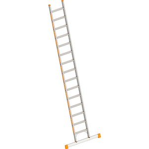 Layher Anlegeleiter TOPIC 1042 silber 15 Stufen, H: 399,0 cm
