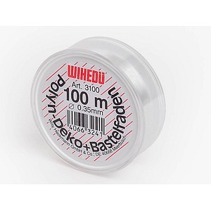 WIHEDÜ Nylonfaden glatt farblos 0,35 mm x 100,0 m