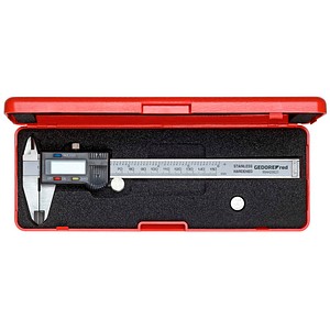 GEDOREred Digital-Messschieber R94420021, 3301430, Stahl 0 - 153 mm
