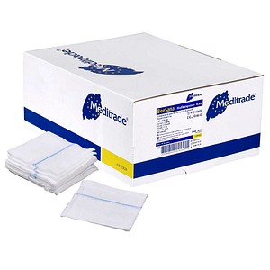 Meditrade® Mull-Kompressen BeeSana®mit Röngtenkontrastfaden 1049 weiß 10,0 x 10,0 cm, 30x 10 St.