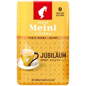 Julius Meinl Vienna Jubiläum Kaffeebohnen, Arabica- und Robustabohnen 500 g