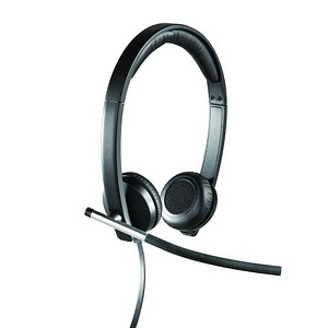 Logitech H650e Stereo USB-Headset schwarz