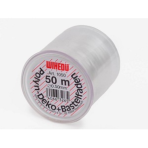 WIHEDÜ Nylonfaden glatt farblos 0,5 mm x 50,0 m