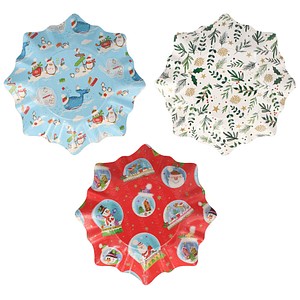 PAPSTAR Pappschalen mehrfarbig Ø 28,0 cm, 2 St.