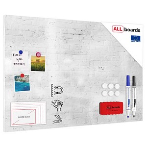 ALLboards Magnettafel 90,0 x 60,0 cm Ziegel