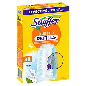 Swiffer DUSTER REFILLS Staubfangtücher Mikrofaser, 4 St.