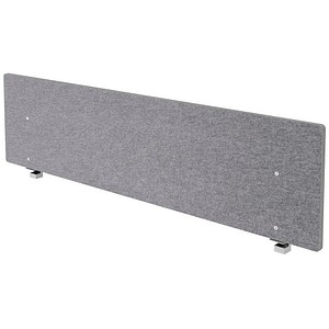 HAMMERBACHER Tischtrennwand VARW20/5, grau 199,5 x 50,0 cm, 1 St.