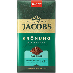 JACOBS Krönung Balance Kaffee, gemahlen, 500 g
