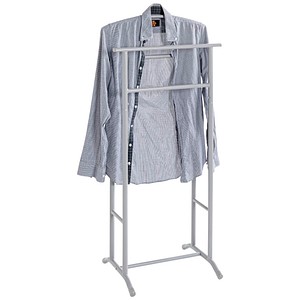 HAKU Möbel Herrendiener 55103 grau Metall 48,0 x 107,0 cm, 1 St.