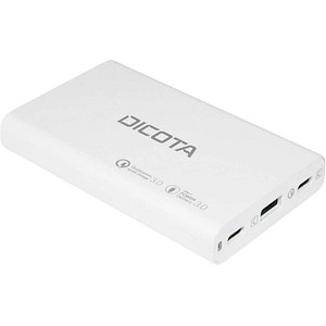 DICOTA D32056 Ladekabel mit Adapter weiß, 65 Watt