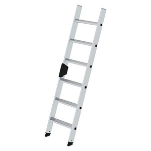 MUNK Anlegeleiter 40306 silber 6 Stufen, H: 165,0 cm
