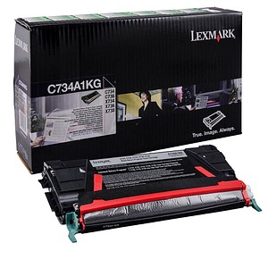 Lexmark C734A1KG  schwarz Toner