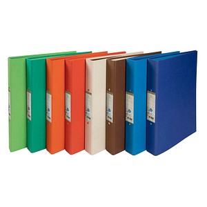 Exacompta Forever Ringbücher 2-Ringe farbsortiert 4,0 cm DIN A4, 10 St.