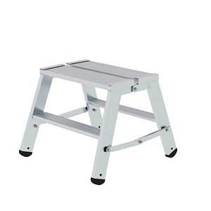MUNK Klapptritt 50094 silber 2x 2 Stufen, H: 46,0 cm