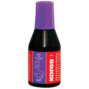 Kores® Stempelfarbe 71348 violett 28,0 ml