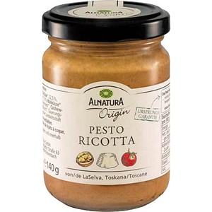 ALNATURA Bio Pesto Ricotta  140,0 g, 1 St.