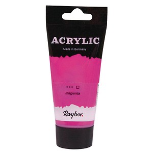 Rayher Acrylic Acrylfarben magenta 75,0 ml, 1 St.
