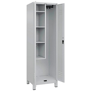 CP Putzmittelschrank Classic Plus 080110-00 S10009 lichtgrau 4 Fachböden 60,0 x 50,0 x 195,0 cm, aufgebaut, 1 St.