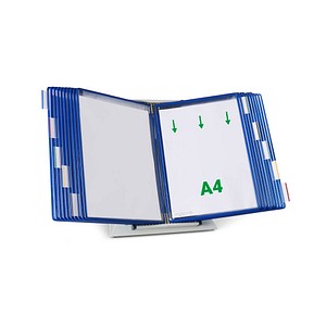 tarifold Sichttafelsystem 434201 DIN A4 blau mit 20 St. Sichttafeln