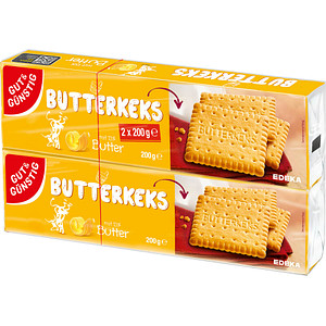 GUT&GÜNSTIG Butterkeks Kekse 400,0 g, 1 St.