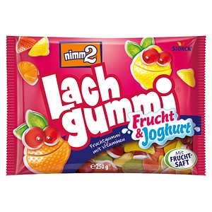 nimm2® Lachgummi Frucht & Joghurt Fruchtgummi 250,0 g, 1 St.