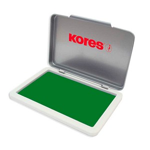 Kores® Stempelkissen METALLICA grün 11,0 x 7,0 cm, 1 St.