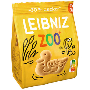 LEIBNIZ Zoo -30 % Zucker Kekse 125,0 g